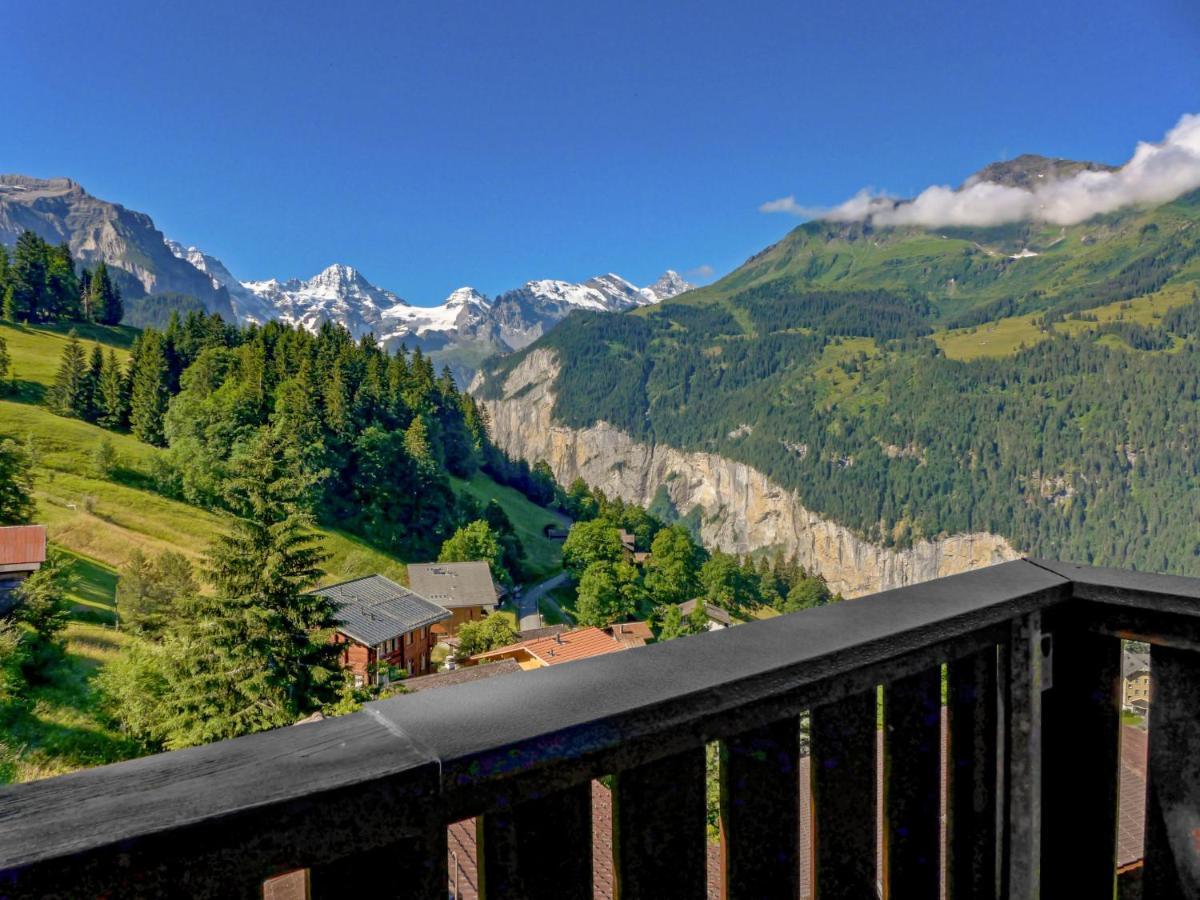 Apartment Bristol Apt-K By Interhome Wengen Exterior foto