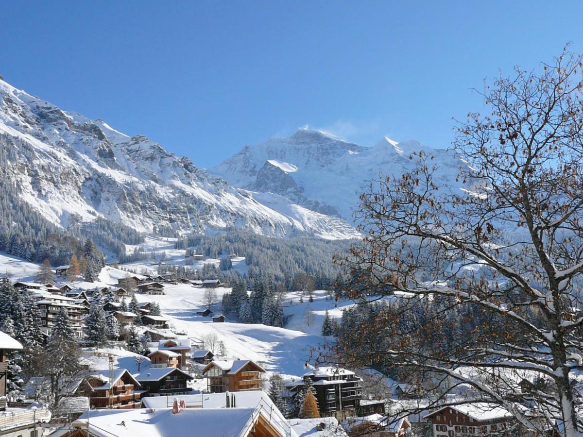 Apartment Bristol Apt-K By Interhome Wengen Exterior foto
